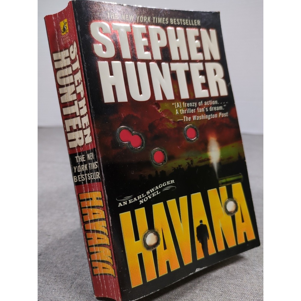 2005 Havana Stephen Hunter Earl Swagger VTG First Pocket Books Edition Paperback